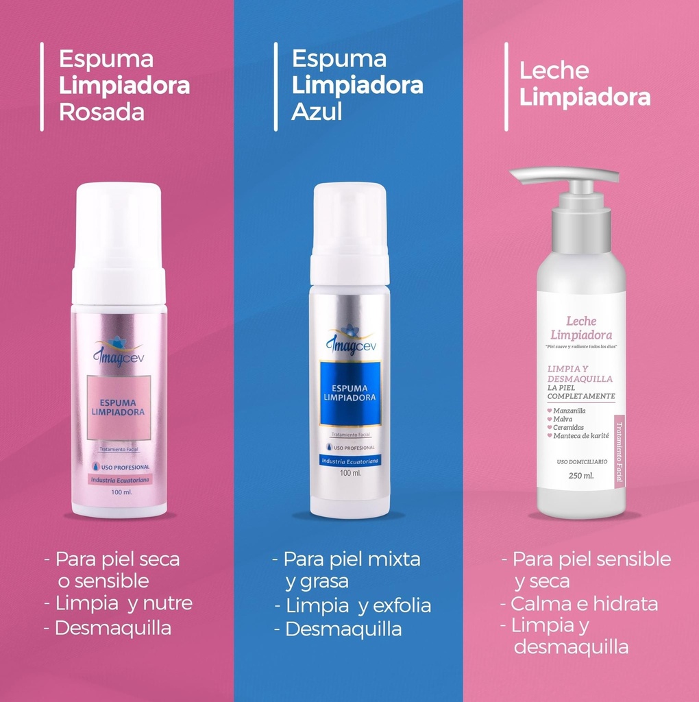 Espuma limpiadora 